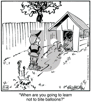 Marmaduke on Tuesday May 14, 2002 Comic Strip