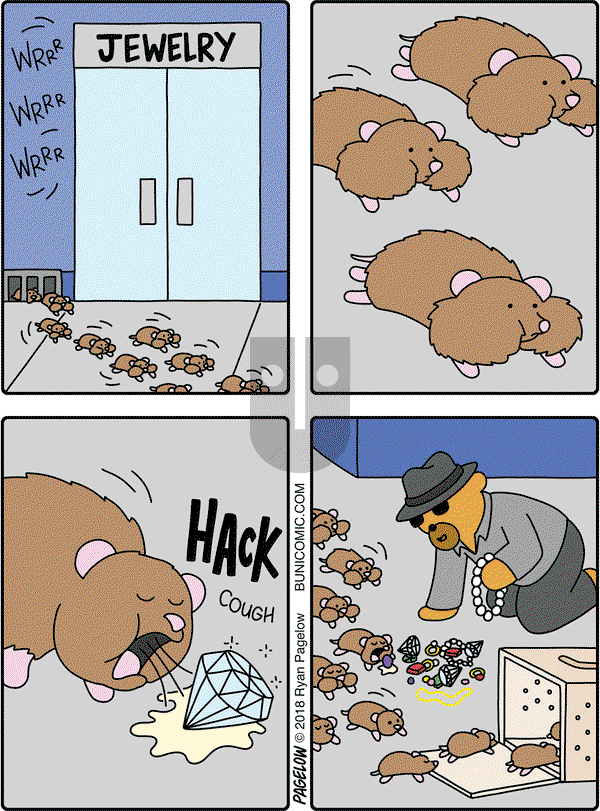 Buni on Friday May 4, 2018 Comic Strip