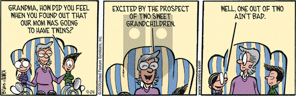 Grand Avenue on Thursday September 24, 2009 Comic Strip