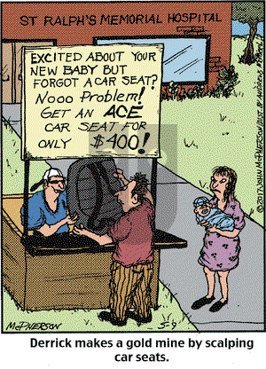 Close to Home on Tuesday May 9, 2017 Comic Strip