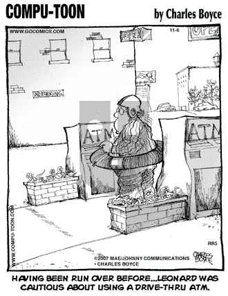 Compu-toon on Tuesday November 6, 2007 Comic Strip