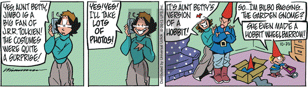 Rose is Rose on Wednesday October 30, 2013 Comic Strip
