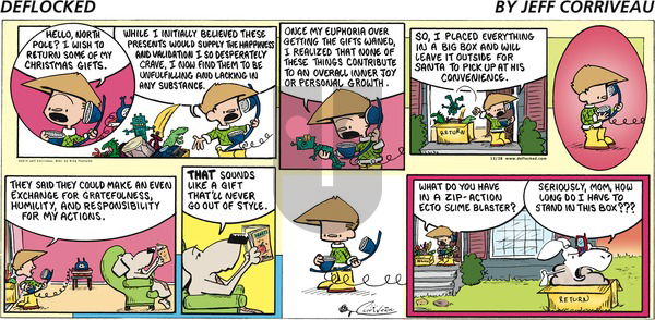 DeFlocked on Sunday December 28, 2014 Comic Strip