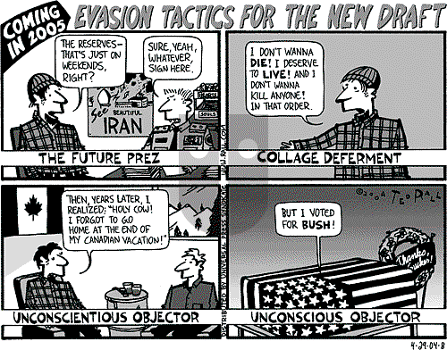 Ted Rall on Saturday May 1, 2004 Comic Strip