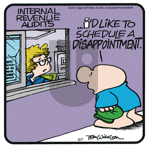 Ziggy on Thursday June 7, 2007 Comic Strip