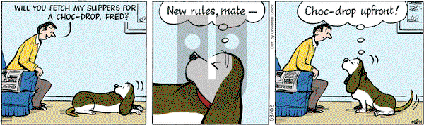 Fred Basset on Saturday March 2, 2013 Comic Strip