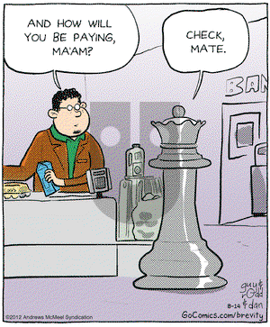 Brevity on Monday August 14, 2017 Comic Strip