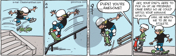 Cleats - Saturday May 31, 2008 Comic Strip