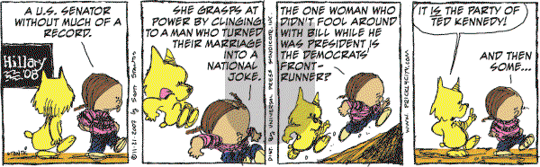 Prickly City on Wednesday November 21, 2007 Comic Strip