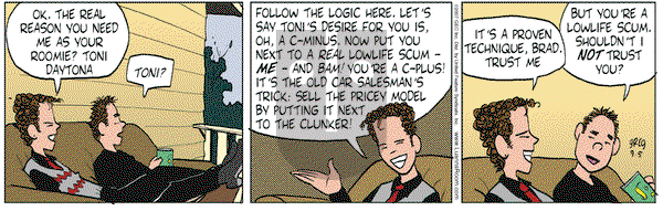 Luann on Wednesday September 5, 2007 Comic Strip
