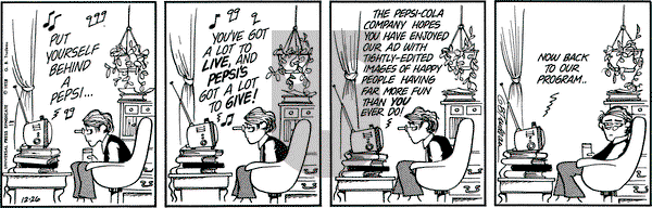 Doonesbury on Wednesday December 26, 1973 Comic Strip