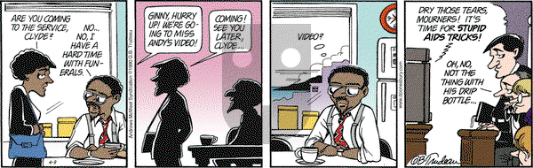 Doonesbury on Monday April 9, 2018 Comic Strip