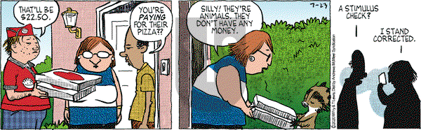 Over the Hedge on Thursday July 23, 2020 Comic Strip