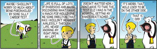 Cow and Boy Classics - Friday November 6, 2015 Comic Strip