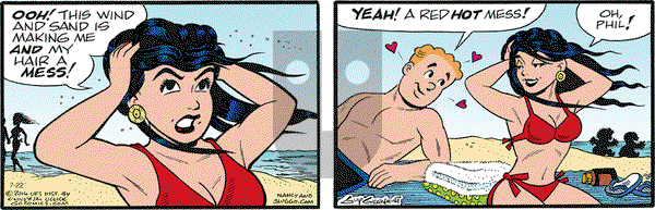 Nancy on Friday July 22, 2016 Comic Strip