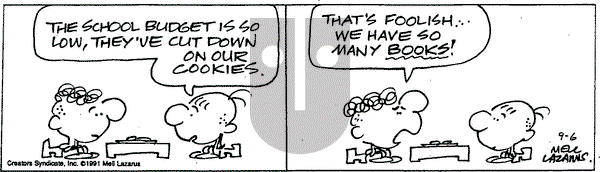 Miss Peach on Friday February 28, 2025 Comic Strip