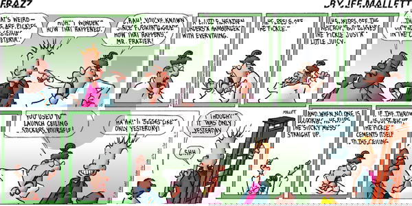 Frazz on Sunday June 10, 2001 Comic Strip
