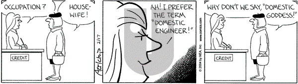 The Born Loser on Tuesday February 17, 2004 Comic Strip