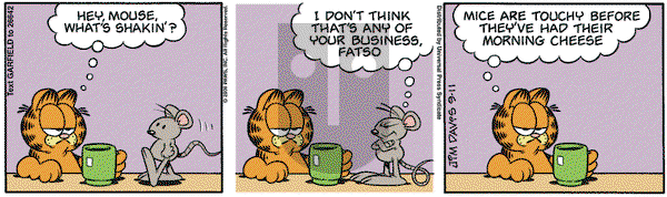 Garfield - Monday September 11, 2006 Comic Strip