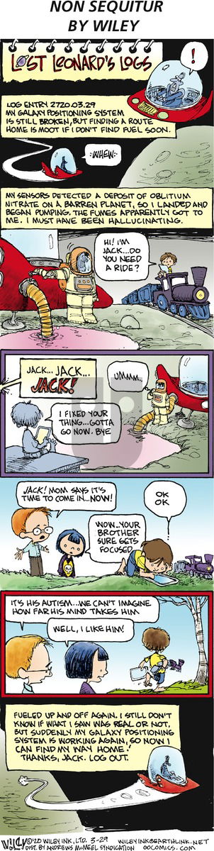 Non Sequitur on Sunday March 29, 2020 Comic Strip