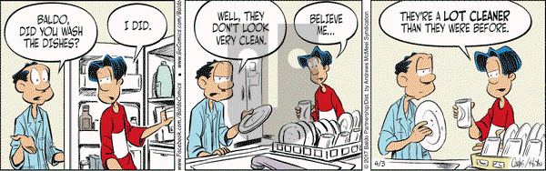 Baldo on Monday April 3, 2017 Comic Strip