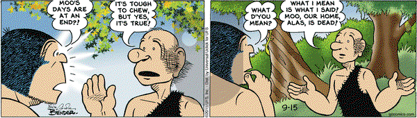 Alley Oop on Tuesday September 15, 2015 Comic Strip