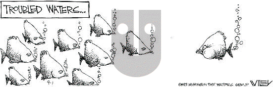 Non Sequitur on Wednesday September 1, 1993 Comic Strip