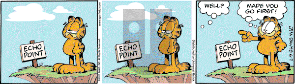 Garfield - Monday June 7, 2010 Comic Strip