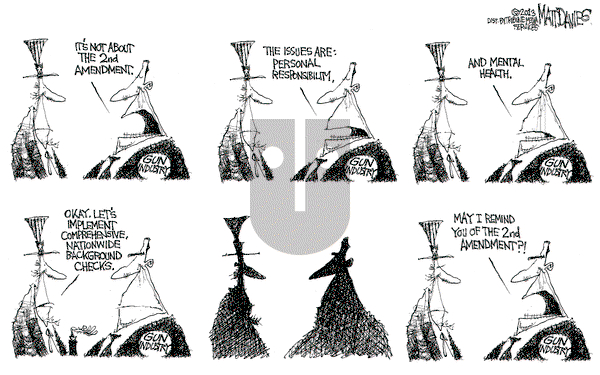 Matt Davies on Friday April 12, 2013 Comic Strip