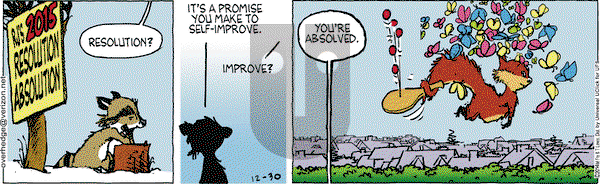 Over the Hedge on Tuesday December 30, 2014 Comic Strip