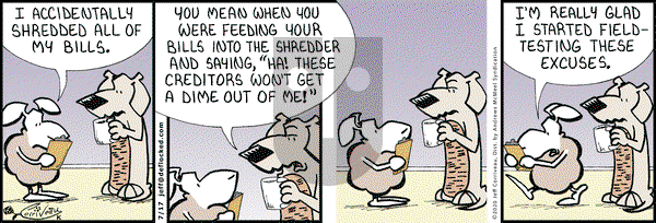 DeFlocked on Friday July 17, 2020 Comic Strip