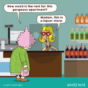 Aunty Acid - Friday May 26, 2023 Comic Strip