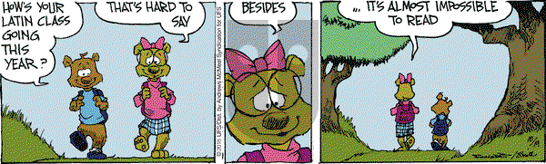 The Grizzwells on Friday October 19, 2018 Comic Strip