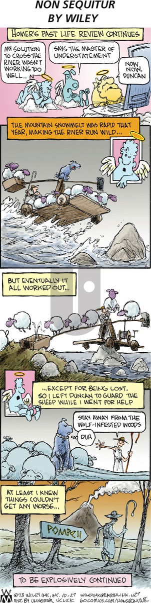 Non Sequitur on Sunday October 27, 2013 Comic Strip