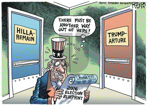 Rob Rogers on Friday July 1, 2016 Comic Strip