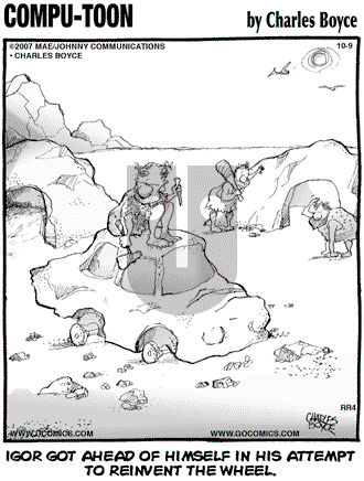 Compu-toon on Tuesday October 9, 2007 Comic Strip