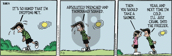 Grand Avenue on Friday July 8, 2016 Comic Strip