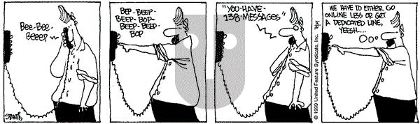 The Buckets on Monday July 19, 1999 Comic Strip
