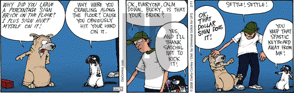 Get Fuzzy on Thursday February 11, 2016 Comic Strip