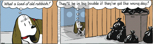 Fred Basset - Thursday December 17, 2009 Comic Strip