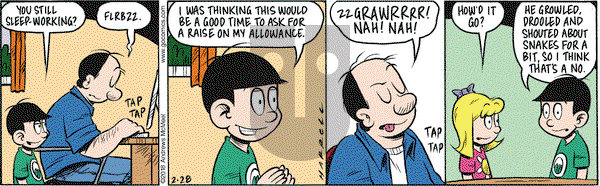Adam@Home on Wednesday February 28, 2018 Comic Strip