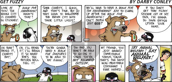 Get Fuzzy - Sunday June 10, 2012 Comic Strip