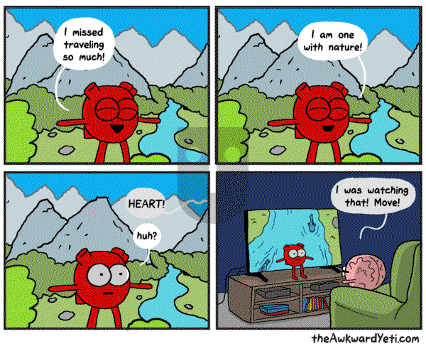 The Awkward Yeti on Wednesday August 18, 2021 Comic Strip