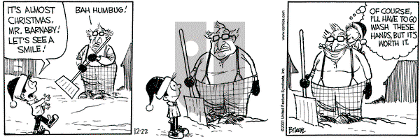 Grand Avenue on Saturday December 22, 2001 Comic Strip