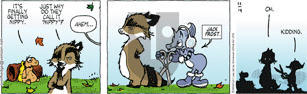 Over the Hedge on Monday November 14, 2016 Comic Strip