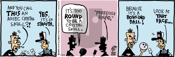 La Cucaracha on Thursday July 24, 2008 Comic Strip