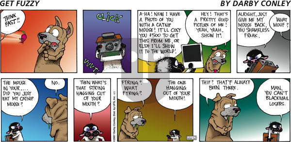 Get Fuzzy on Sunday June 3, 2007 Comic Strip