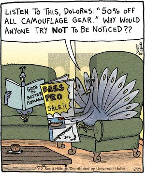 The Argyle Sweater - Tuesday February 21, 2012 Comic Strip
