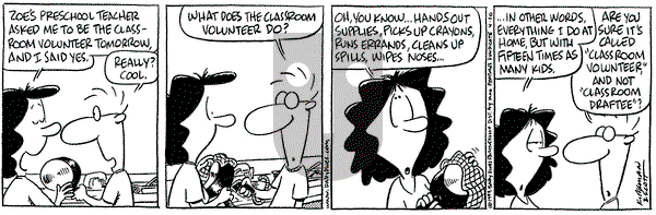Baby Blues on Tuesday April 20, 1999 Comic Strip