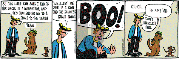 Overboard on Monday April 17, 2006 Comic Strip